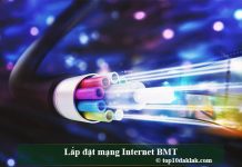 Lắp đặt mạng Internet BMT