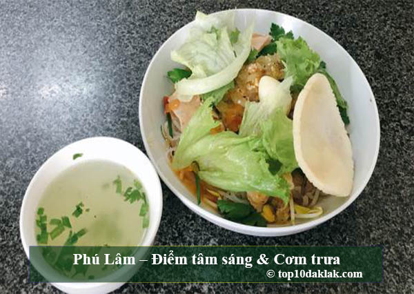 Phú Lâm – Điểm tâm sáng & Cơm trưa