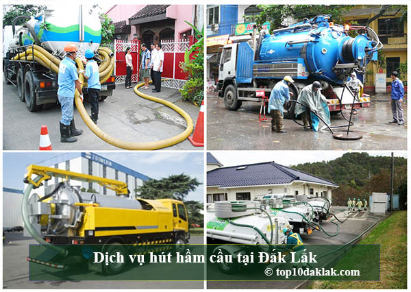 Dịch vụ hút hầm cầu tại Đắk Lắk
