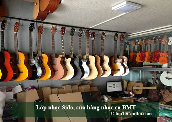 Lớp nhạc Sido, cửa hàng nhạc cụ BMT