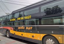 xe Đà Nẵng đi Buôn Mê Thuộ